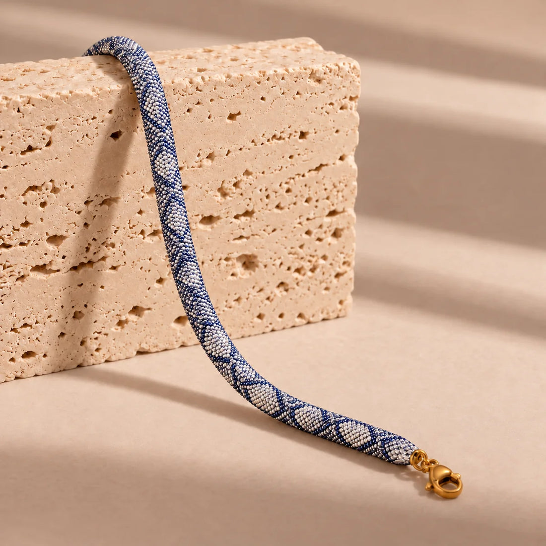 Braided Snake Necklace