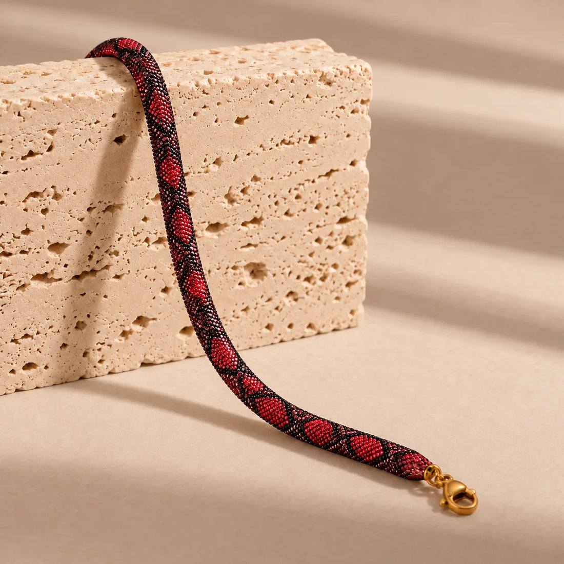Braided Snake Necklace